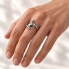 Stainless Steel Hammerhead Shark Ring