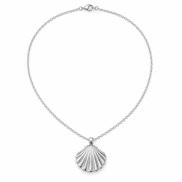 Stainless Steel Seashell Necklace